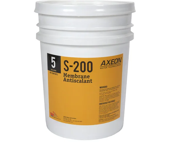 AXEON S-200 Membrane Antiscalant, 5-Gallon