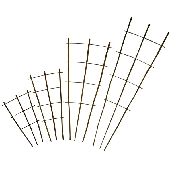 Bamboo Supply 24" Natural Bamboo Fan Trellis (Bundle of 50)