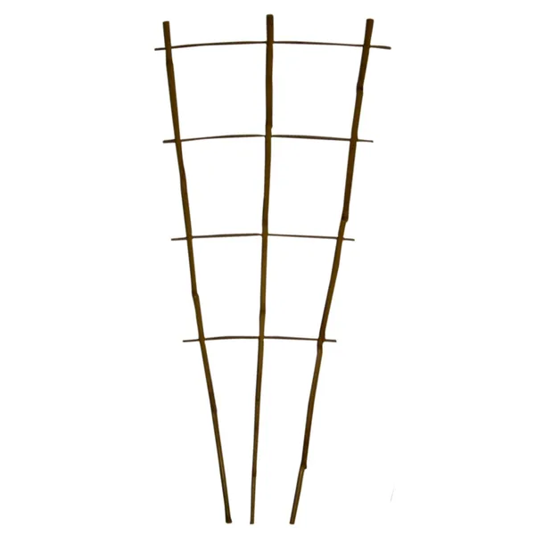 Bamboo Supply 36" Natural Bamboo Fan Trellis (Bundle of 50)