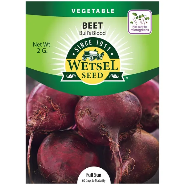 Beets, Bull's Blood 2 Grams