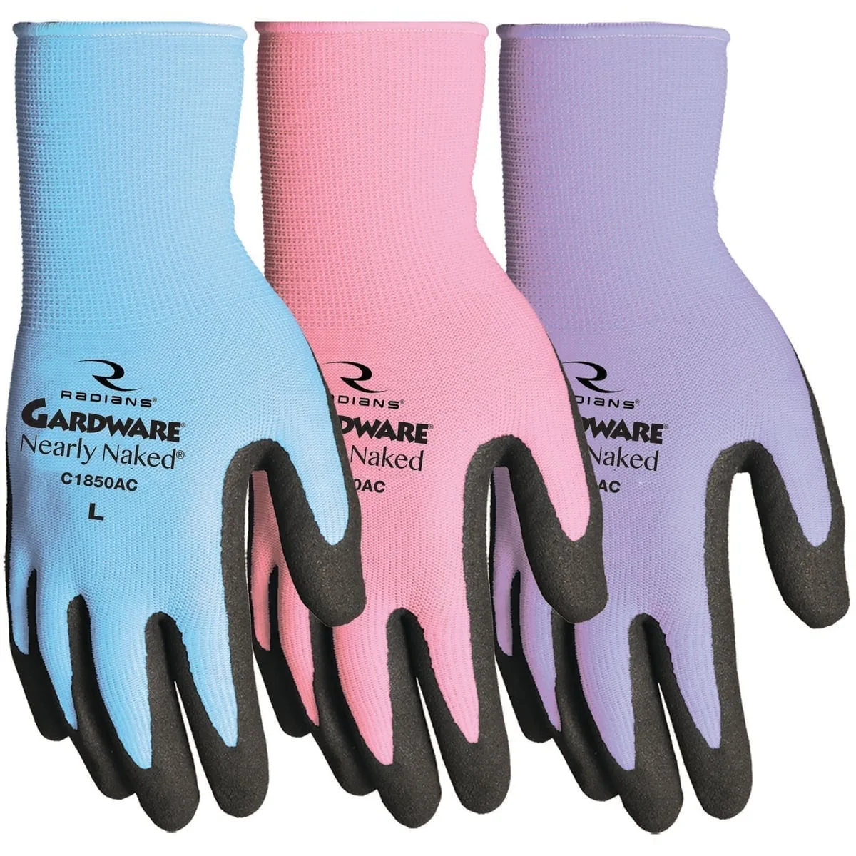 BGC Glove Gardware 18G Nearly Naked Nylon Sgl Nitrile M - Image 2
