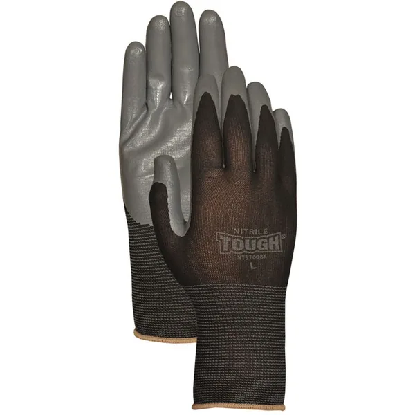 BGC Nitrile Tough Glove Black