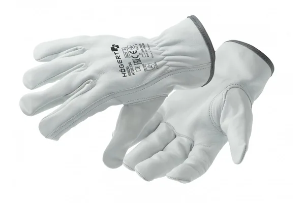 BGC Womens Goatskin Leather Driver S White