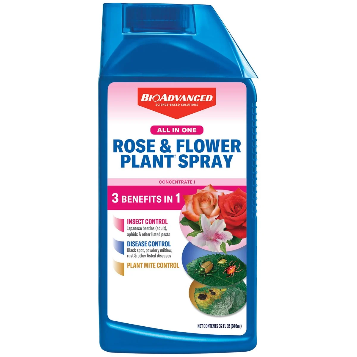 BioAdvanced All-In-One Rose & Flower Care 9-14-9