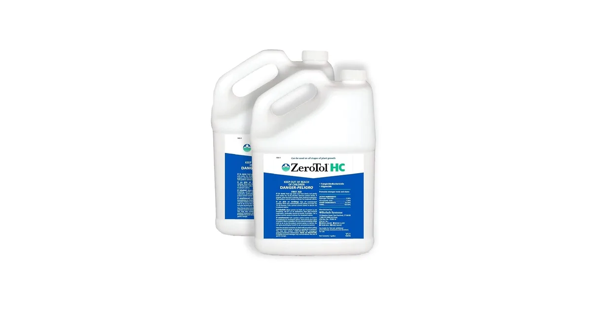 Biosafe Systems ZeroTol HC Hydro 1Gl OMRI ( Hydrogen Peroxide + Peroxyacetic Acid ) — Case of 4 - Image 2