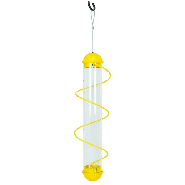 Bird Quest 17" Yellow Spiral Thistle Feeder