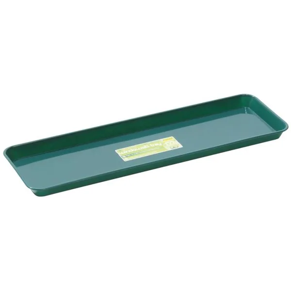 Bosmere Indoor Plant Tray Green
