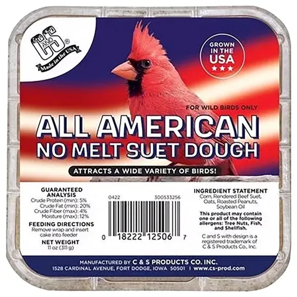 C&S 8pk Suet Cakes No Melt Dough All American - Image 2