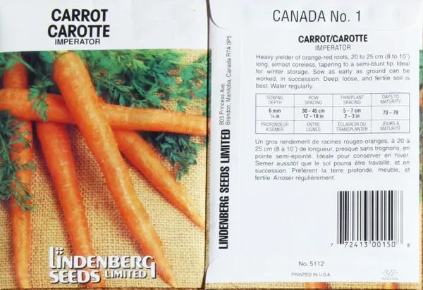 Carrots, Imperator 50 lbs - Image 2