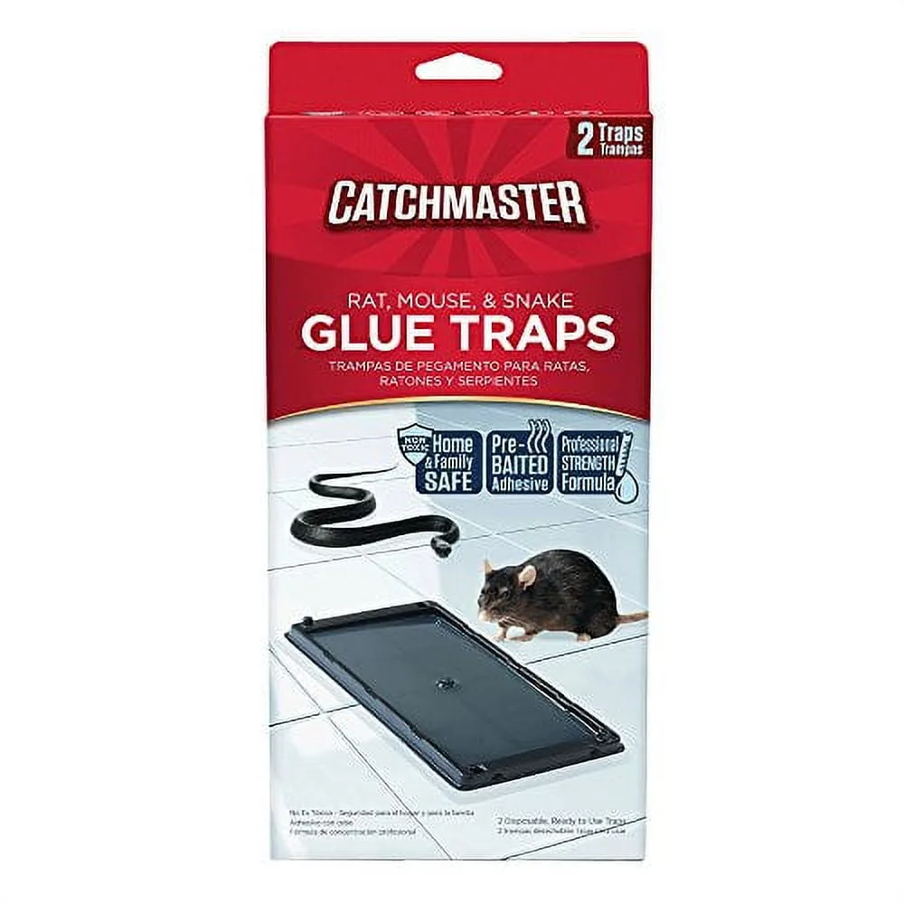 Catchmaster 2pk Rat/Mouse/Snake Glue Trap - Image 2