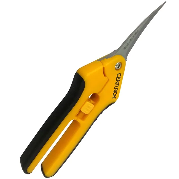 Centurion Garden & Outdoor 6.5" Stainless Steel Snip Curved Blade