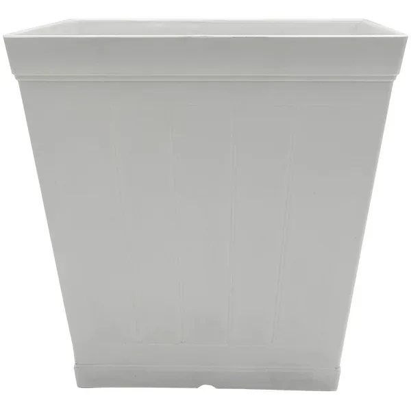 CHG 16" Falmouth Squar Planter White (Case of 20) - Image 2