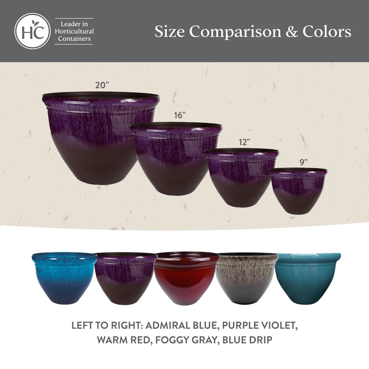 CHG 4" Dot Ceramic Planter Green, Blue, Pink, Purple (Case of 24) - Image 2