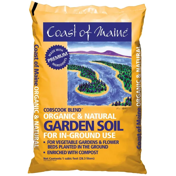 Coast Of Maine Organic Product CME 1cf Cobscook Garden Soil