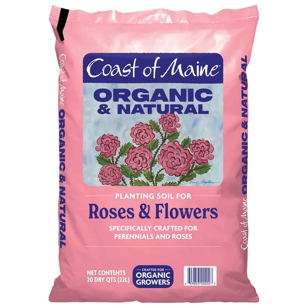 Coast Of Maine Organic Product CME 20qt Rose & Flower Planting Soil