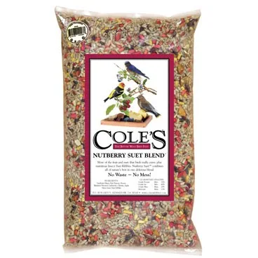 Coles 10 lbs Nutberry Suet Blend MADE IN THE USA