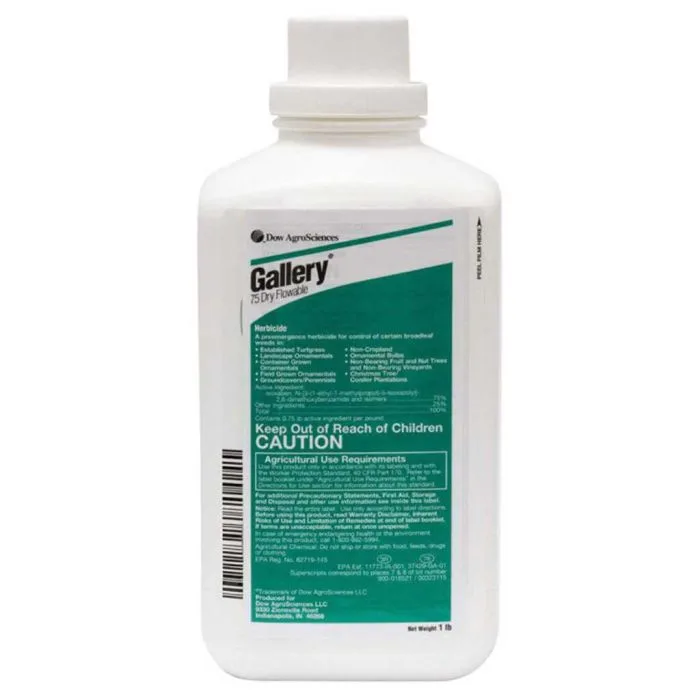 Corteva Gallery SC 1Qt (F) ( isoxaben ) Dow — Case of 12 - Image 2