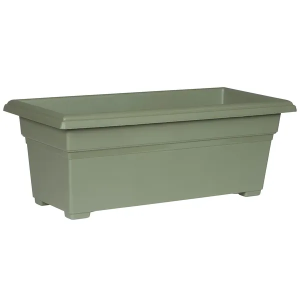 Countryside 27" PatioTub Sage Rectangular Planter