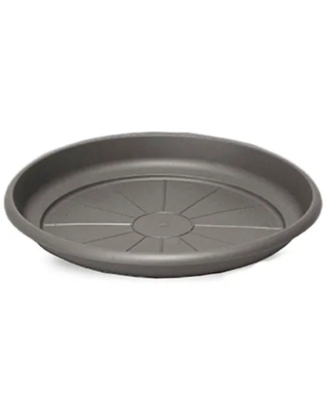 Crescent 5.5" Emma Saucer Charcoal