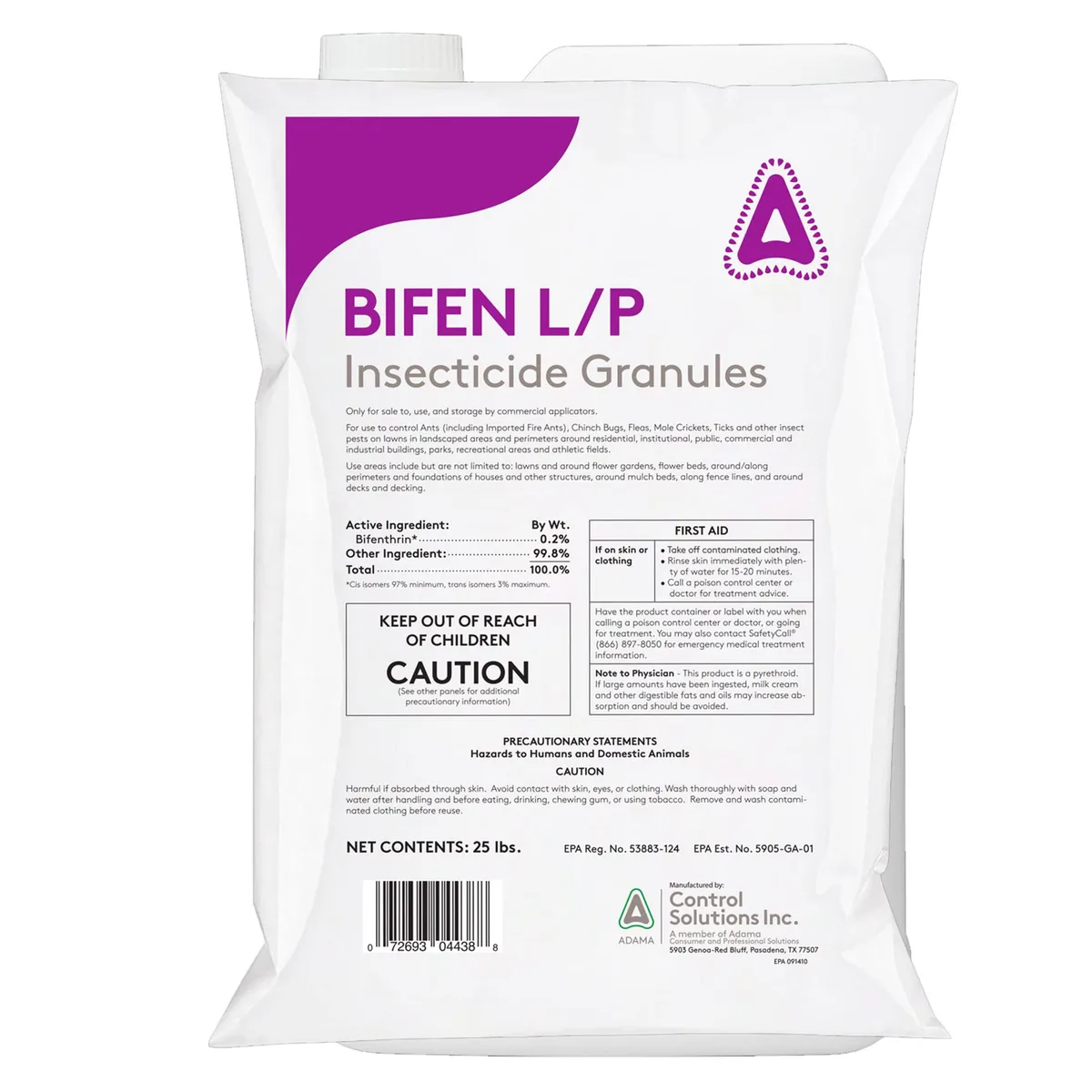 CSI 25lb Bifen L/P .2% Bifenthrin Insecticide Granules - Image 2