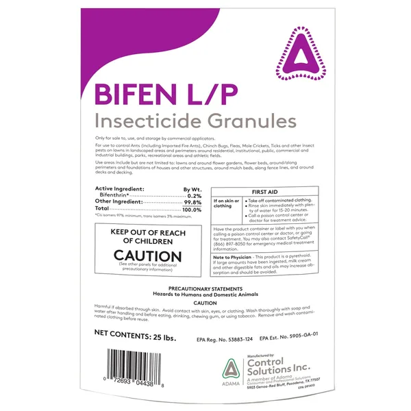 CSI 25lb Bifen L/P.2% Bifenthrin Insecticide Granules