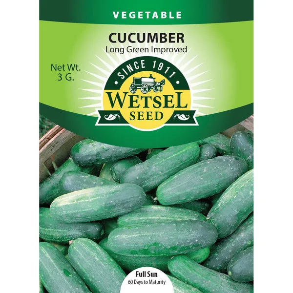 Cucumber, Long Green Improved 3 Grams - Image 2