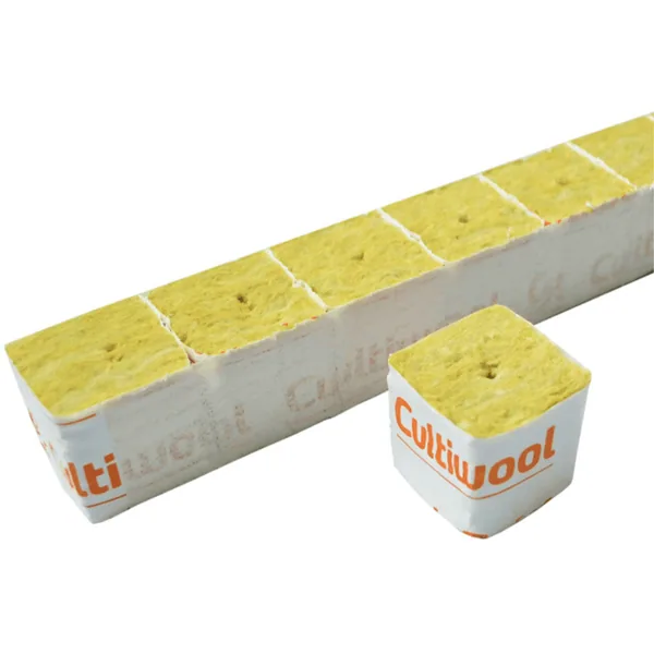 Cultiwool 1.5" x 1.5" x 1.5" Cubes w/o Shrinkwrap (,250 Pieces)