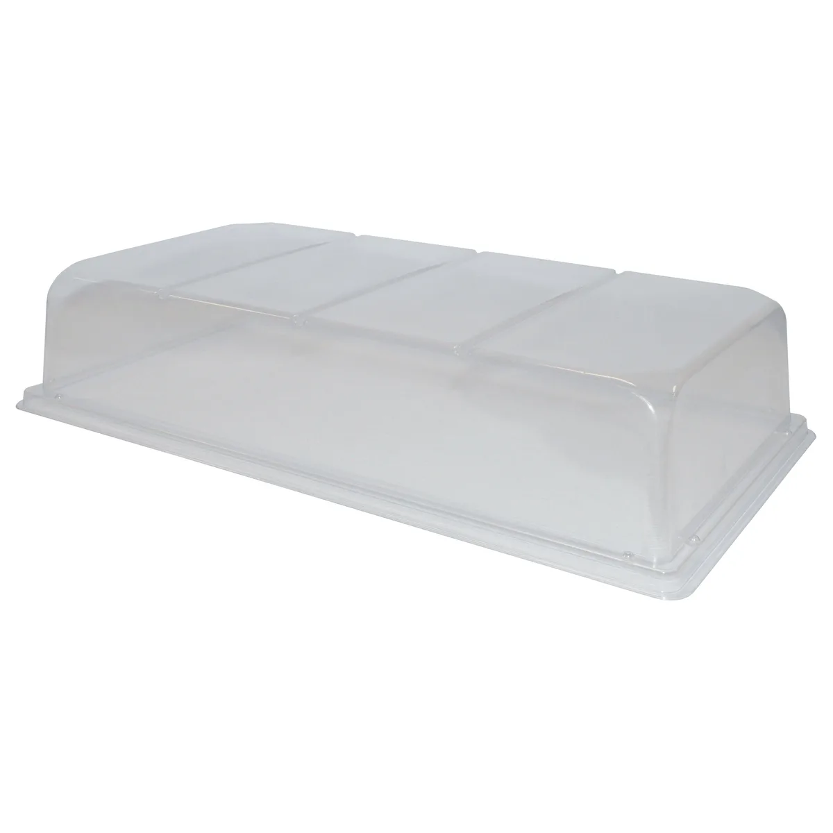 CWP 4.5" Tall Clear Vinyl Propagation Dome 21.25"x11"x4.5" - Image 2