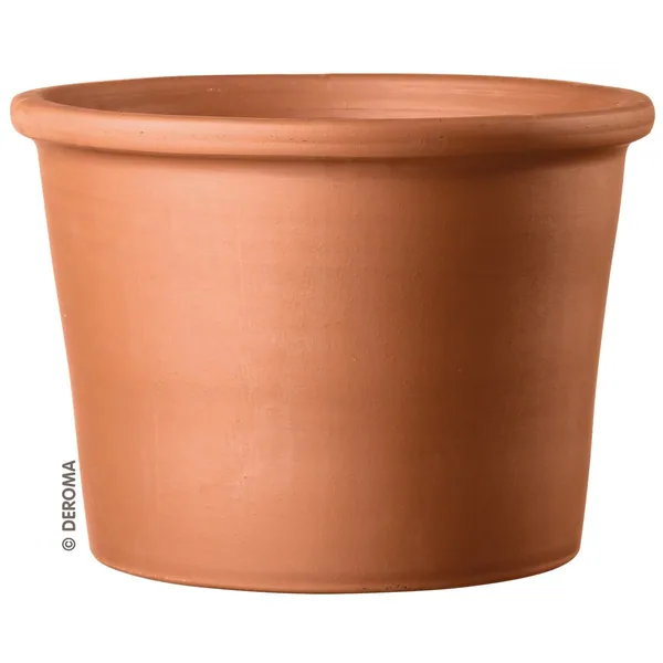 Deroma 6.93" Cylinder Terra Cotta Clay Pot