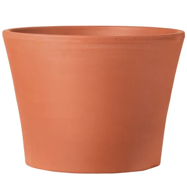 Deroma 7.5" Half Cone Terra Cotta Clay Pot - Image 2