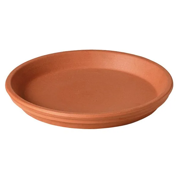 Deroma 2" Terra Cotta Clay Saucer