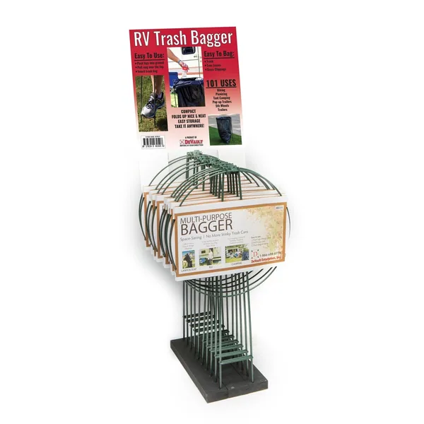 Devault 10PC EZ Bagger With Wood Display
