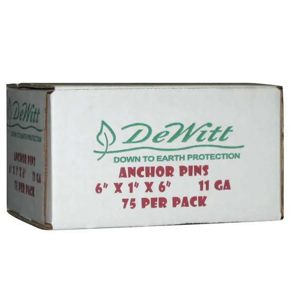 Dewitt x1"x6" 11 Gauge Anchor Pin Box
