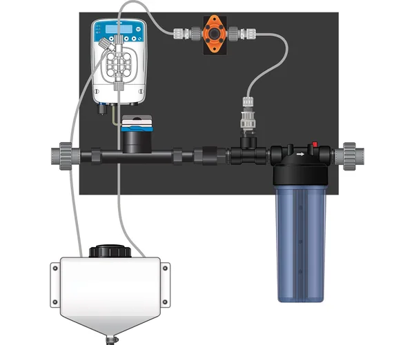 Dilution Solutions (NDS) Micro-Doser System, 3/4 in Left to Right (Lo ...