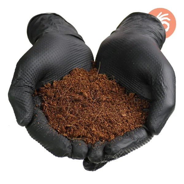 Dirt Defense 6mil Diamond Grip Nitrile Gloves Large (100pcs/Box)
