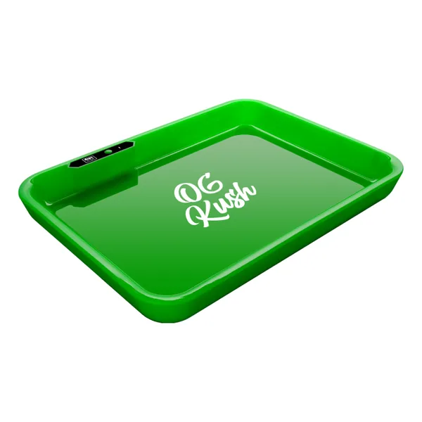 Dope Dope Trays x OG Kush - Green background white logo
