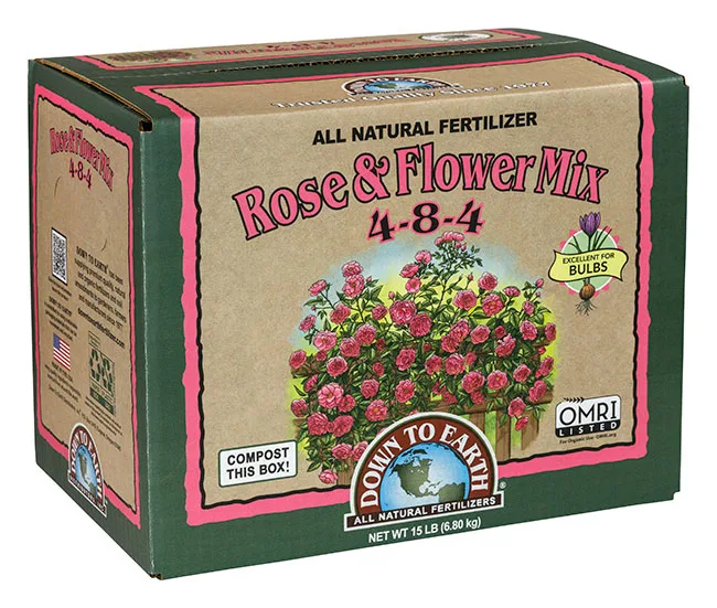 Down To Earth Distributors Box Rose & Flower Mix 4-8-4 (3pk of 5 lbs) - Image 2