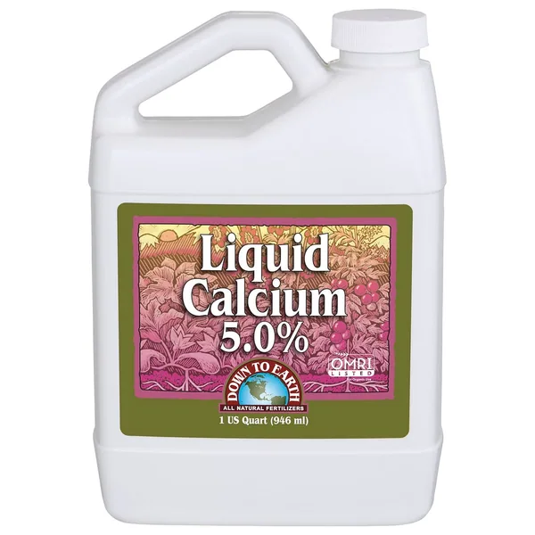 Down to Earth Fertilizer Liquid Calcium 5.0% OMRI