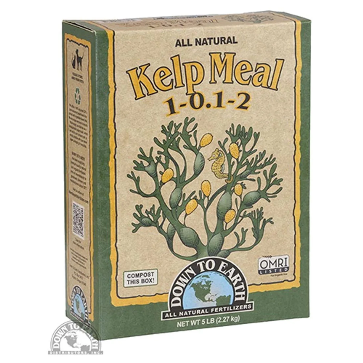 Down to Earth Fertilizer Mini Kelp Meal 1-0.1-2 OMRI - Image 2