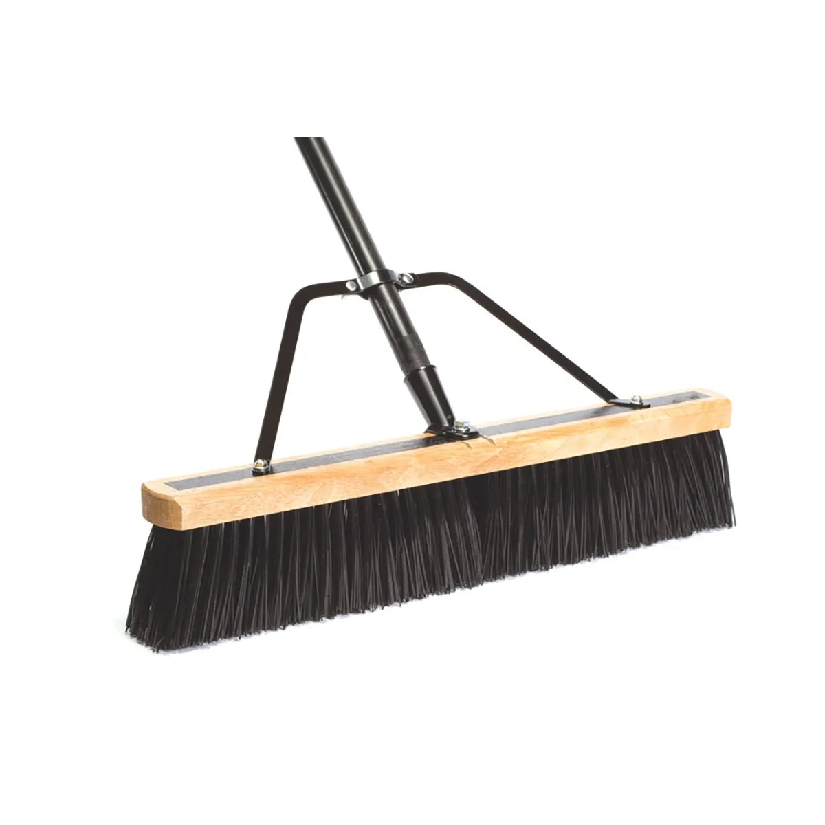 DQB 24" Outdoor Push Broom Assembled - Image 2