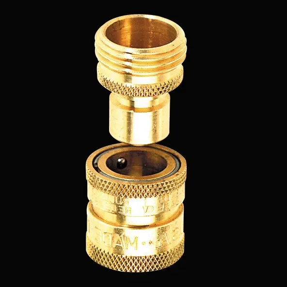 Dramm Brass Quick Disconnect M&F Pair In Clamshell Package - Image 2