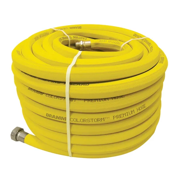 Dramm Corporation 3/4"x100' Premium Colorstorm Rubber Hose Yellow