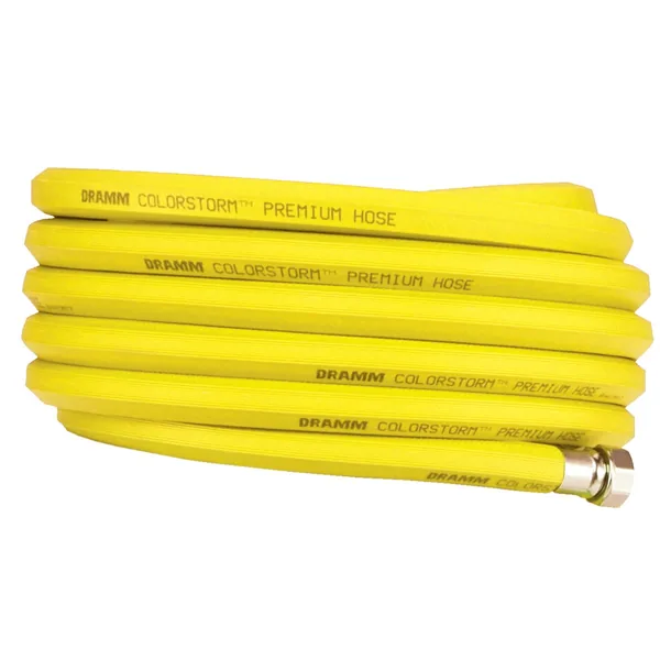Dramm Corporation 3/4"x50' Premium Colorstorm Rubber Hose Yellow
