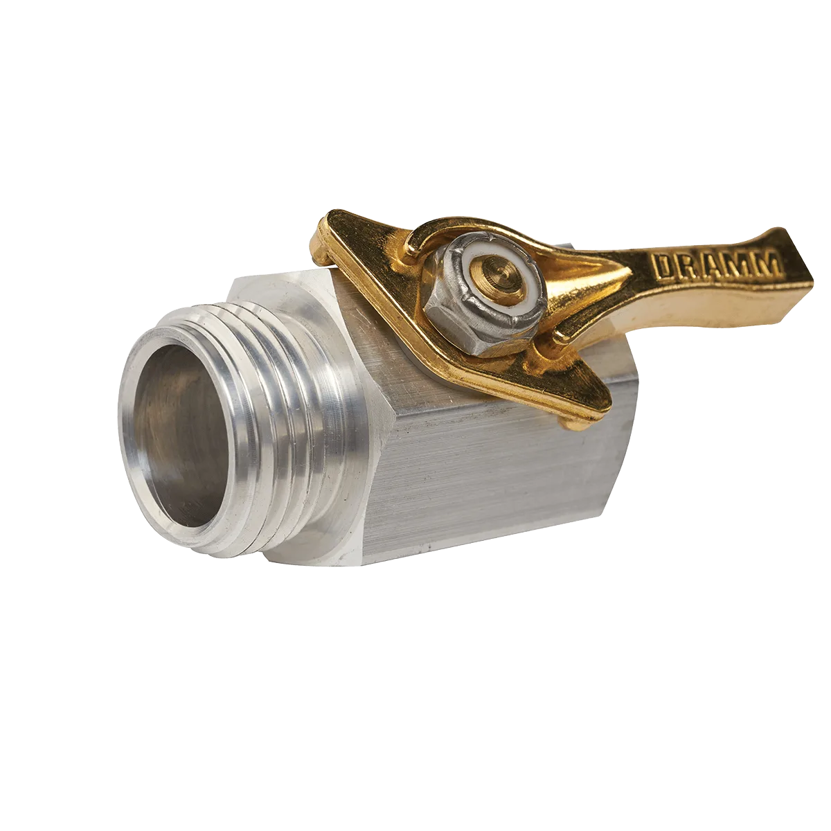 Dramm Corporation 300AL Aluminum Shut Off Valve 3/4IN M-F - Image 2