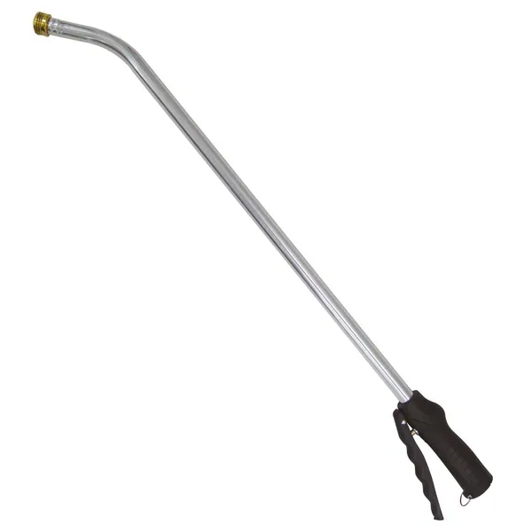 Dramm Corporation 48" Touch N Flow Handle Water Wand Grower Silver w/Black Handle - Image 2