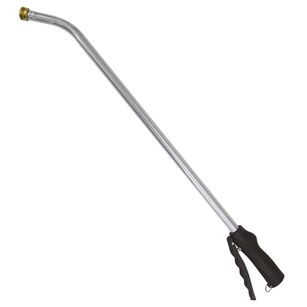 Dramm Corporation 48" Touch N Flow Handle Water Wand Grower Silver w/Black Handle