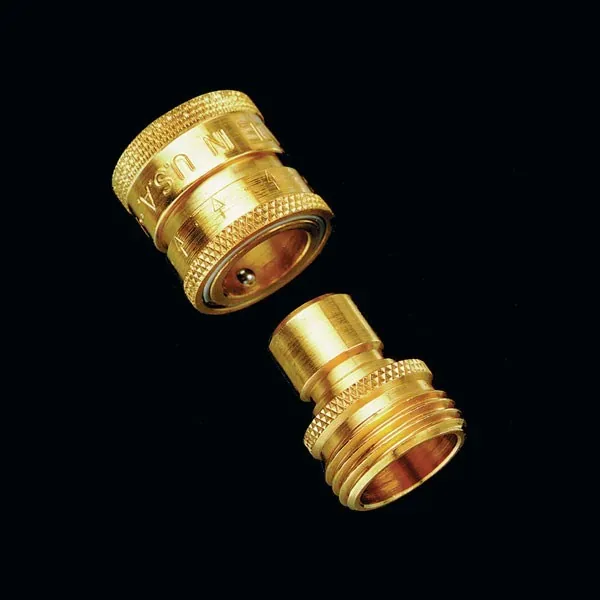 Dramm Corporation 740C Brass Quick Connect M/F Full Flow - Image 2