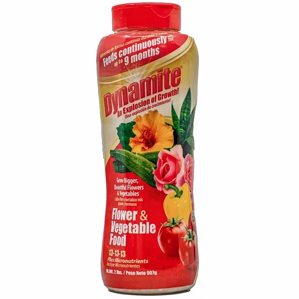 Dynamite 1 lb Flower & Vegetable 9 Month Plant Food (Case of 12) - Image 2