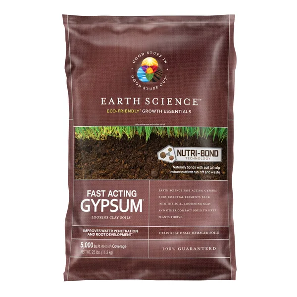 Earth Science Fast Acting Gypsum 5000sf