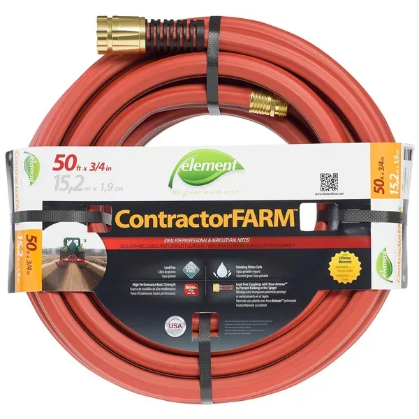 Element 3/4"x50' Contractor Farm Hose - Image 2